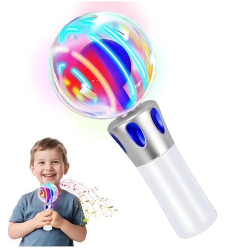 Beleuchteter Ball Spielzeug Zauberstab,Rotierendes LED Spielzeug,Leuchtender Spinnstab,Glühender Stock Spinnenlicht,LED Light Up Toy Zauberstab,Magic Ball für Kinder Beleuchteter Ball Spielzeug Zauberstab,Rotierendes LED Spielzeug,Leuchtender Spinnstab,Glühender Stock Spinnenlicht,LED Light Up Toy Zauberstab,Magic Ball für Kinder von 71Nmly