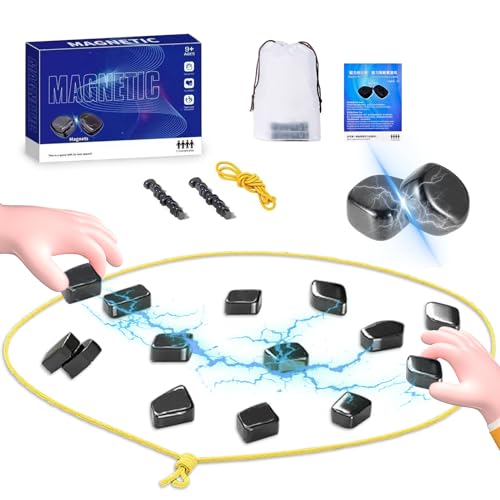 20pcs Magnetisches Schachspiel,Magnetischen Steinen,Kampfschach Mit Magnetisch,Magnetic Chess Game,Magnetisches Schachspiel, Reisen Schach Magnetisch, Puzzle Checkers Spiel Chess Toy for Kids von 71Nmly