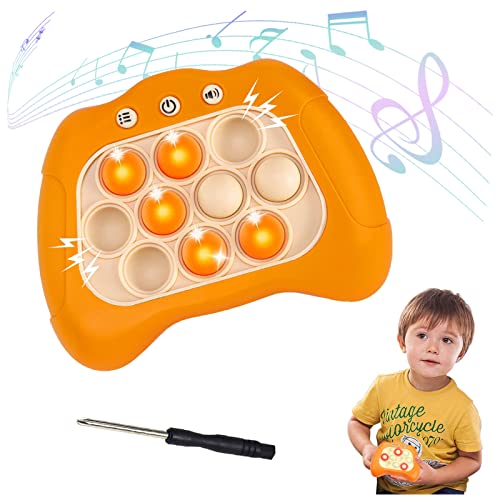 Bubble Sensory Squeeze Toy,Quick Push Spiel,Pop Controller Game Fidget Toy Push Bubble,Puzzle-Spielmaschine Elektronisches Sensorspiel Pop Bubble Game Machine Geschenk für Kinder und Erwachsene von 71Nmly