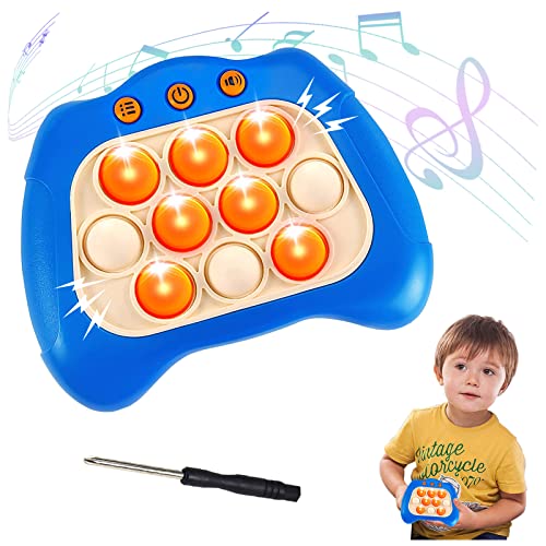 Bubble Sensory Squeeze Toy,Quick Push Spiel,Pop Controller Game Fidget Toy Push Bubble,Puzzle-Spielmaschine Elektronisches Sensorspiel Pop Bubble Game Machine Geschenk für Kinder und Erwachsene von 71Nmly