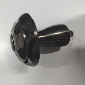 7JI Fidget Schieberelement aus Metall,ADHS Schiebe-Spielzeug Magnetisch,Pilz-förmiges Metall Push EDC Entspannungsspielzeug für Arbeit,Reise,Haushalt von 7JI