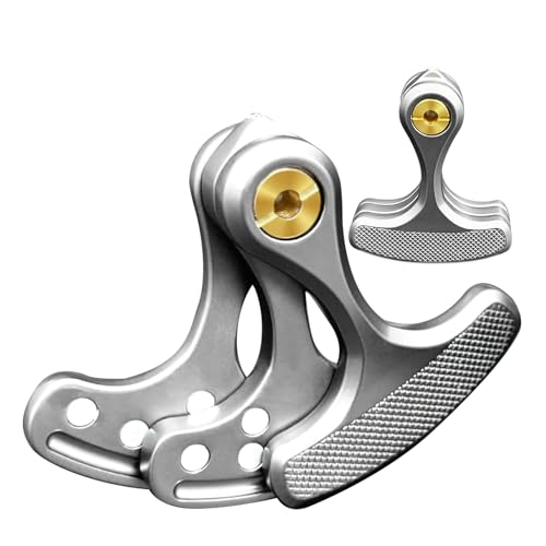 7JI Fidget Slider Metall,ADHS Push Slider Spielzeug,Magnetische Metal Schieber,Pirate Hammer 3 Schichten Metall Schub EDC Druckreduzierung Spielzeug,Geeignet für Arbeit, Reisen und Zuhause von 7JI
