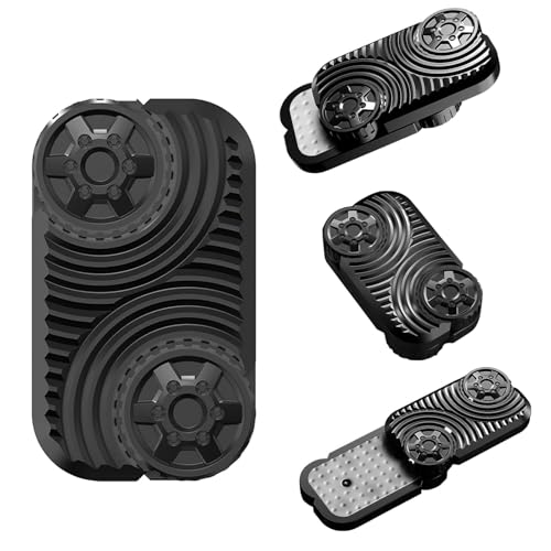 7JI Fidget Toys Erwachsene,Metall Slider Fidget Toys Magnet,Rotation Slider EDC Fidget,ADHC Spielzeug Erwachsene,zappelspielzeug,Anti Stress Geschenke für Herren von 7JI