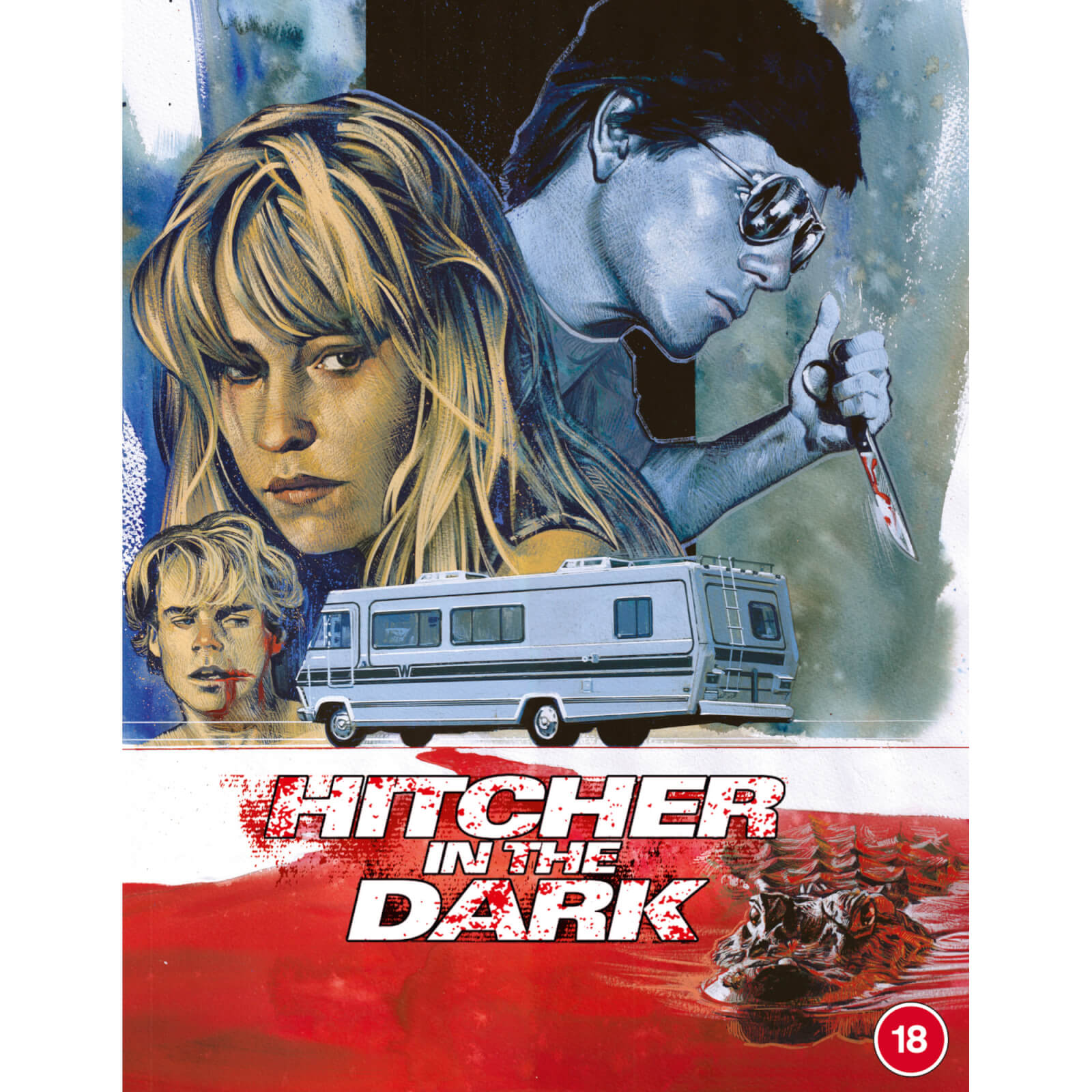 Hitcher in the Dark - Deluxe Collector's Edition Hitcher in the Dark - Deluxe Collector's Edition von 88 Films