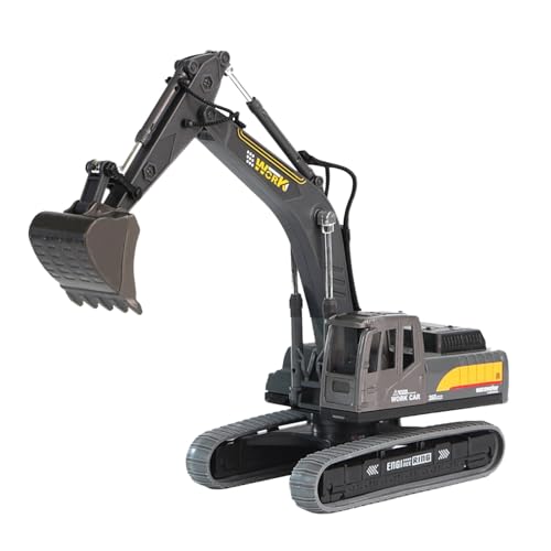 95sCloud-1 Ferngesteuertes Bagger Spielzeug für ab 3 4 5 6 7 8 9 Jahren Junge,Bagger, Spielzeugbagger, Bagger, Spielzeug, Ingenieur-Sandbagger, Baufahrzeug, Geburtstags Geschenk (A) von 95sCloud-1