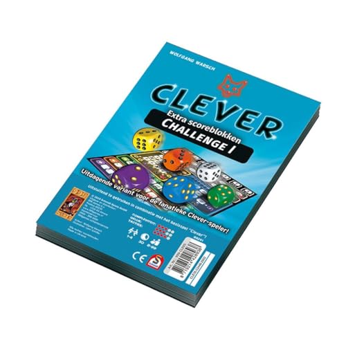 999 Games 999-CLE02 Clever Scoreblok Dobbelspel Würfelspiel von 999 Games