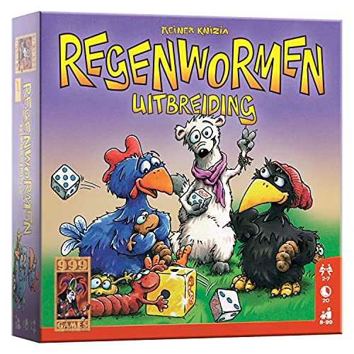 999Games - Regenwormen - Uitbreiding - Dobbelspel von 999 Games