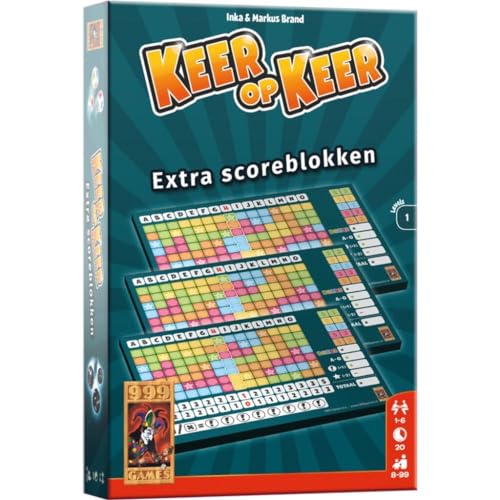 Keer op Keer Scoreblokken - 2 Stuks - Level 1 von 999 Games