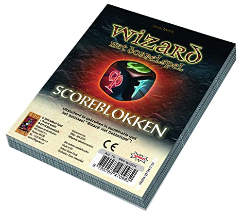 Scoreblöcke Wizard Wellenspiel 3 Stück von 999 Games