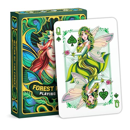 99FOX Waldfeen Spielkarten für Erwachsene Freunde Familie Lustige Fantasy-Kollektion 99FOX Waldfeen Spielkarten für Erwachsene Freunde Familie Lustige Fantasy-Kollektion von 99FOX