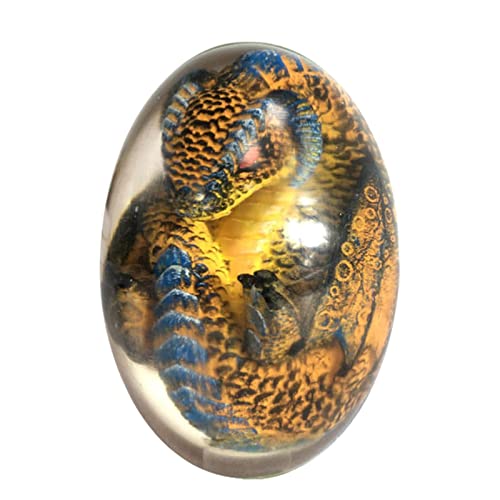 A/R A/-Drache-Ei-Verzierungen | Traum Kristall Transparent Drachenei Fliegender Drache | Exquisite einzigartige Drachengeschenke, Dracheneier von A/R