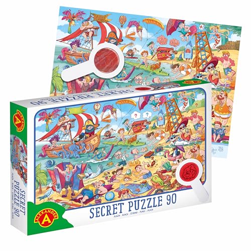 A ALEXANDER - Puzzle 90 Teile - Puzzle ab 4 Jahren - Beobachtungs-Puzzle mit Lupe - Puzzle-Detektivspiel für Kinder - Motiv A ALEXANDER - Puzzle 90 Teile - Puzzle ab 4 Jahren - Beobachtungs-Puzzle mit Lupe - Puzzle-Detektivspiel für Kinder - Motiv von A ALEXANDER