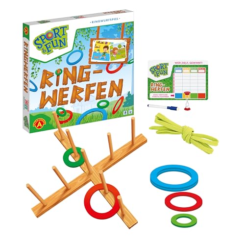 Alexander - Spiel Sport&Fun - X-Game - Gartenspiel für die ganze Familie - Gesellschaftsspiel für Kinder ab 4 Jahren, für 2-4 Spieler - Familienspiel Alexander - Spiel Sport&Fun - X-Game - Gartenspiel für die ganze Familie - Gesellschaftsspiel für Kinder ab 4 Jahren, für 2-4 Spieler - Familienspiel von A ALEXANDER