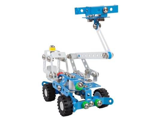 Constructor Atlas – Metallbauspiel – 211 Teile – Babywagen-LKW zum Zusammenbauen – STEM Box ab 8 Jahren Constructor Atlas – Metallbauspiel – 211 Teile – Babywagen-LKW zum Zusammenbauen – STEM Box ab 8 Jahren von A ALEXANDER
