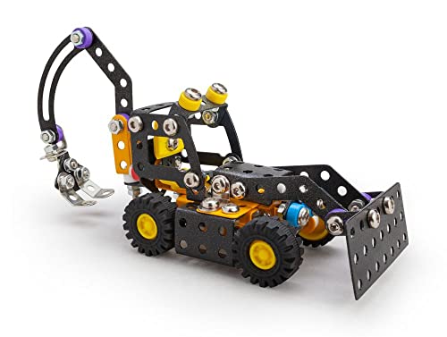 Constructor Jay – Metallbauspiel – 185 Teile – Baustellenfahrzeug zum Zusammenbauen – Experten-Set ab 8 Jahren Constructor Jay – Metallbauspiel – 185 Teile – Baustellenfahrzeug zum Zusammenbauen – Experten-Set ab 8 Jahren von A ALEXANDER