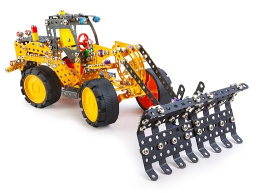 Constructor Pro Scratch - Metallbauspiel - 813 Teile - XXL Baustellenfahrzeug zum Zusammenbauen - Expertenkoffer ab 8 Jahren Constructor Pro Scratch - Metallbauspiel - 813 Teile - XXL Baustellenfahrzeug zum Zusammenbauen - Expertenkoffer ab 8 Jahren von A ALEXANDER