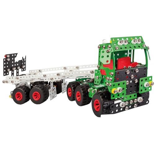 Constructor Pro Super Truck – Metallbauspiel – 867 Teile – 10-in-1 Riesen-LKW zum Zusammenbauen – Expertenkoffer ab 8 Jahren von A ALEXANDER