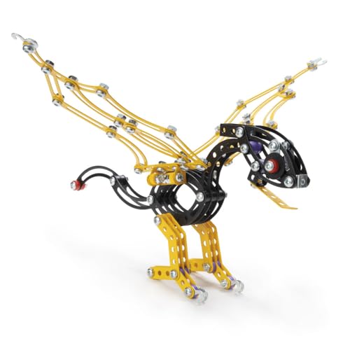Constructor Pterodactyle – Metallbauspiel – 282 Teile – fliegender Dinosaurier zum Zusammenbauen – STEM Koffer ab 8 Jahren von A ALEXANDER