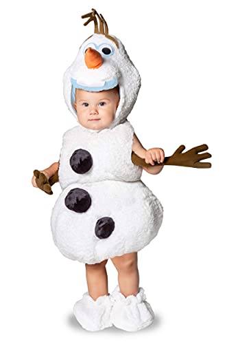 Olaf Die Eiskönigin Kostüm für Babys, Schwarz, Orange, Weiß, 12 Monate Olaf Die Eiskönigin Kostüm für Babys, Schwarz, Orange, Weiß, 12 Monate von A LEADING ROLE