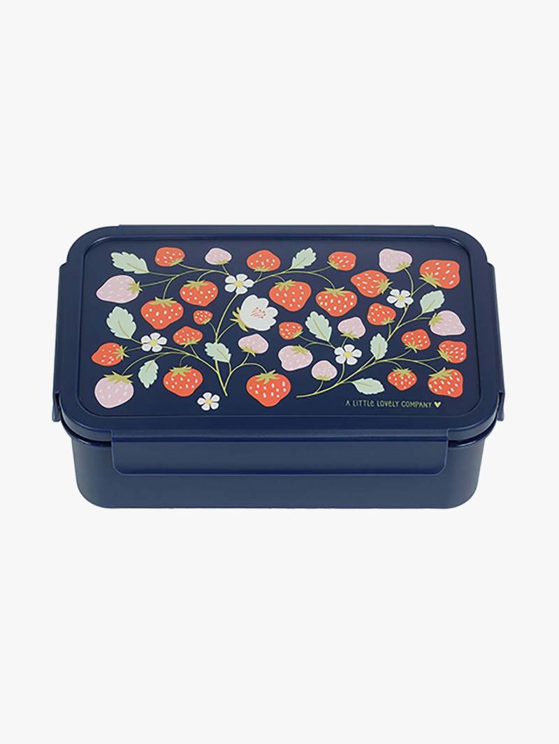 A Little Lovely Company Bento Lunchbox, Erdbeere A Little Lovely Company Bento Lunchbox, Erdbeere von A Little Lovely Company