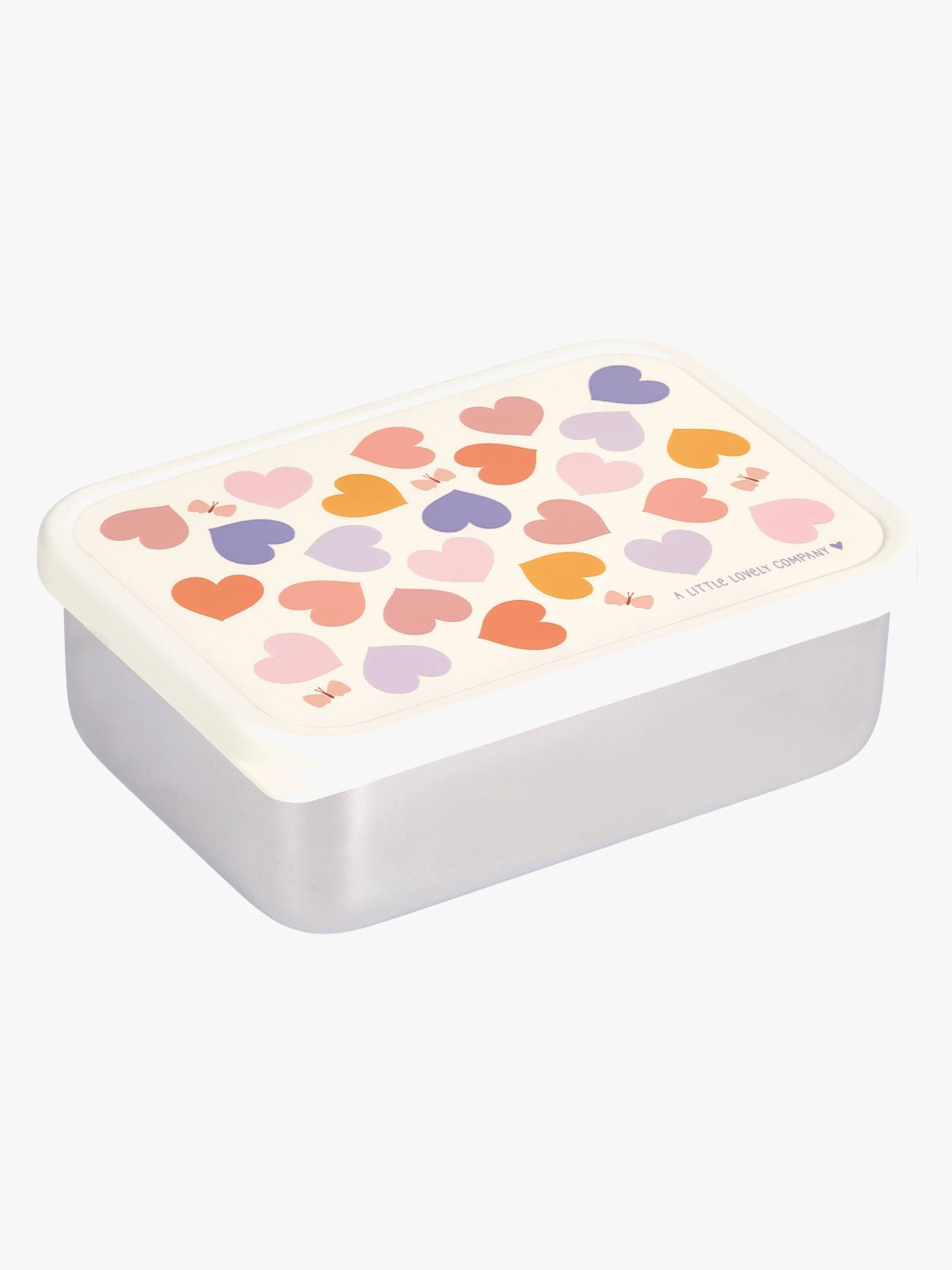 A Little Lovely Company Brotdose Stainless Steel, Hearts A Little Lovely Company Brotdose Stainless Steel, Hearts von A Little Lovely Company