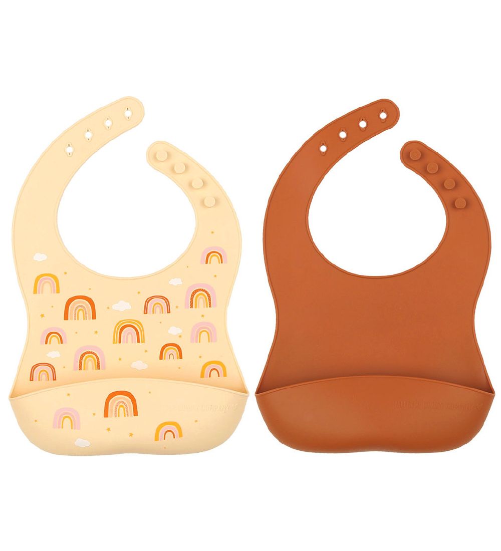 A Little Lovely Company Lätzchen - 2er-Pack - Silikon - Regenbög - A Little Lovely Company - One Size - Lätzchen A Little Lovely Company Lätzchen - 2er-Pack - Silikon - Regenbög - A Little Lovely Company - One Size - Lätzchen von A Little Lovely Company