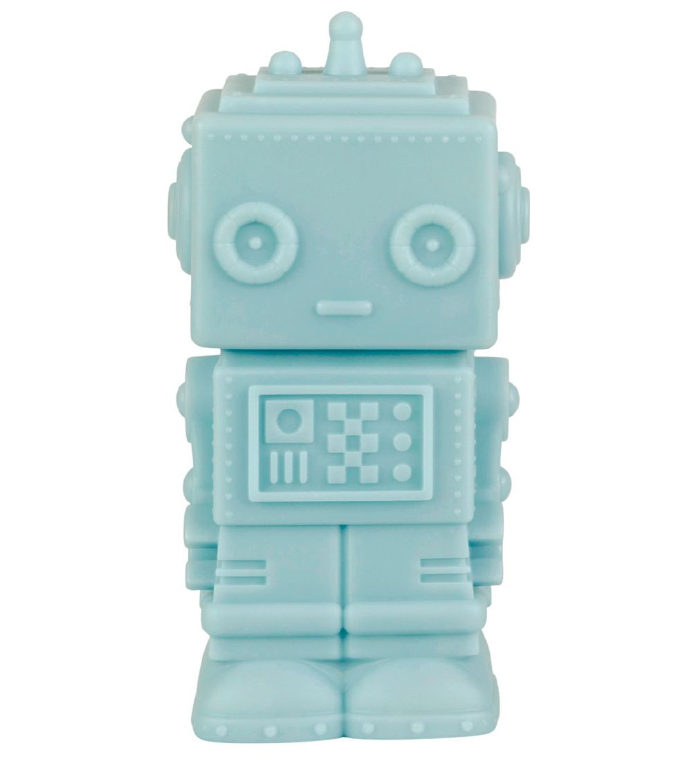 A Little Lovely Company Lampe - 14 cm - Robot - Rauchig Blue - A Little Lovely Company - One Size - Nachtlicht A Little Lovely Company Lampe - 14 cm - Robot - Rauchig Blue - A Little Lovely Company - One Size - Nachtlicht von A Little Lovely Company