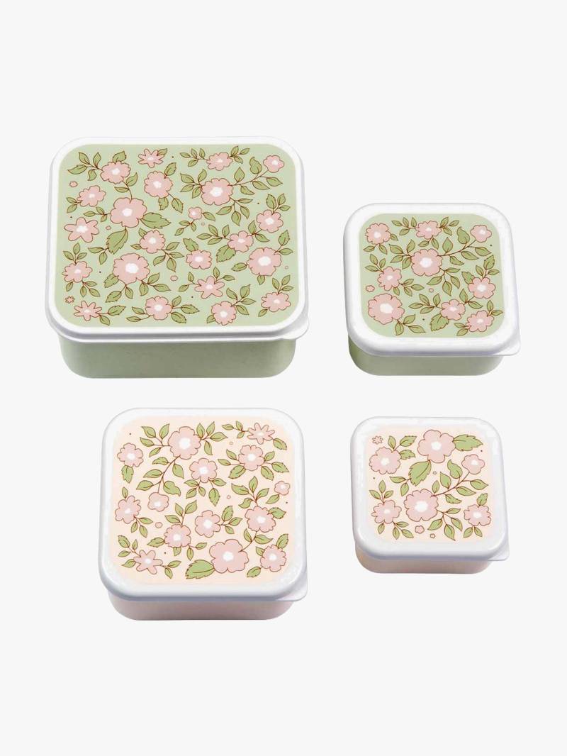 A Little Lovely Company Lunchbox-Set, Blüten/Salbei A Little Lovely Company Lunchbox-Set, Blüten/Salbei von A Little Lovely Company