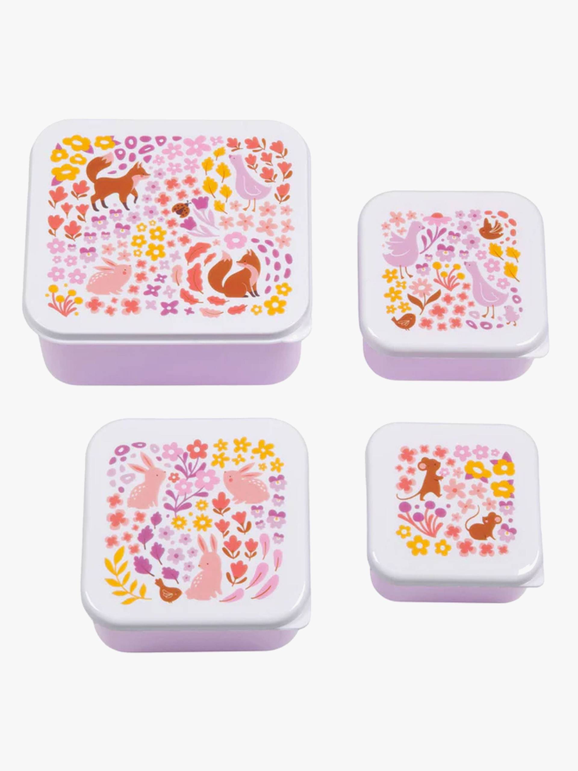 A Little Lovely Company Lunchbox-Set, Blumengarten A Little Lovely Company Lunchbox-Set, Blumengarten von A Little Lovely Company