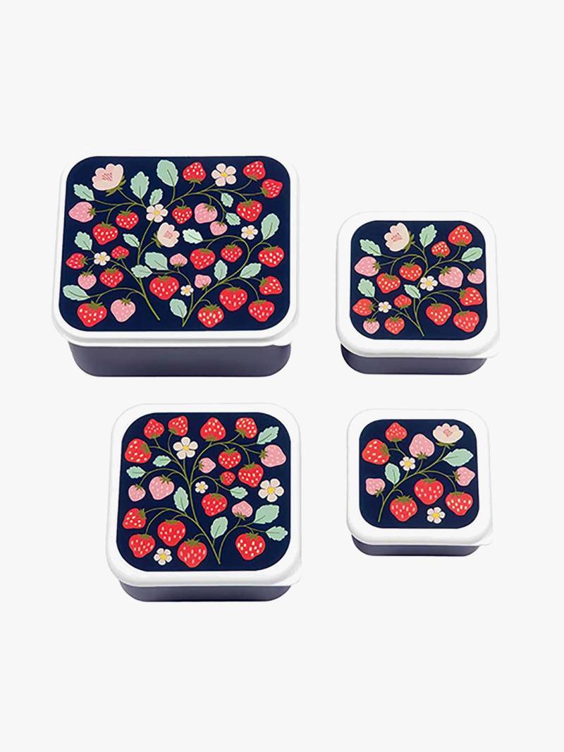A Little Lovely Company Lunchbox-Set, Erdbeere A Little Lovely Company Lunchbox-Set, Erdbeere von A Little Lovely Company