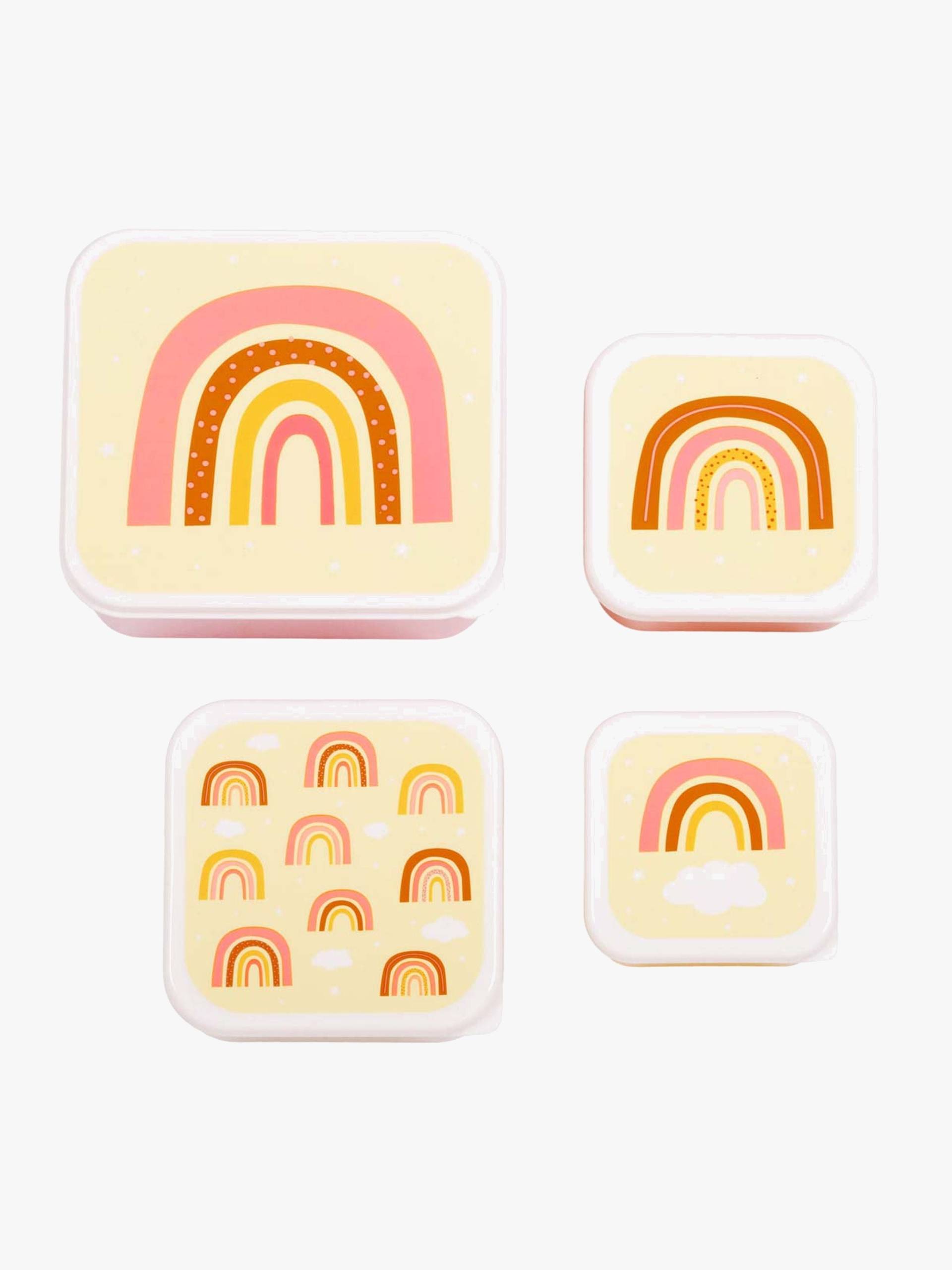 A Little Lovely Company Lunchbox-Set, Regenbogen A Little Lovely Company Lunchbox-Set, Regenbogen von A Little Lovely Company