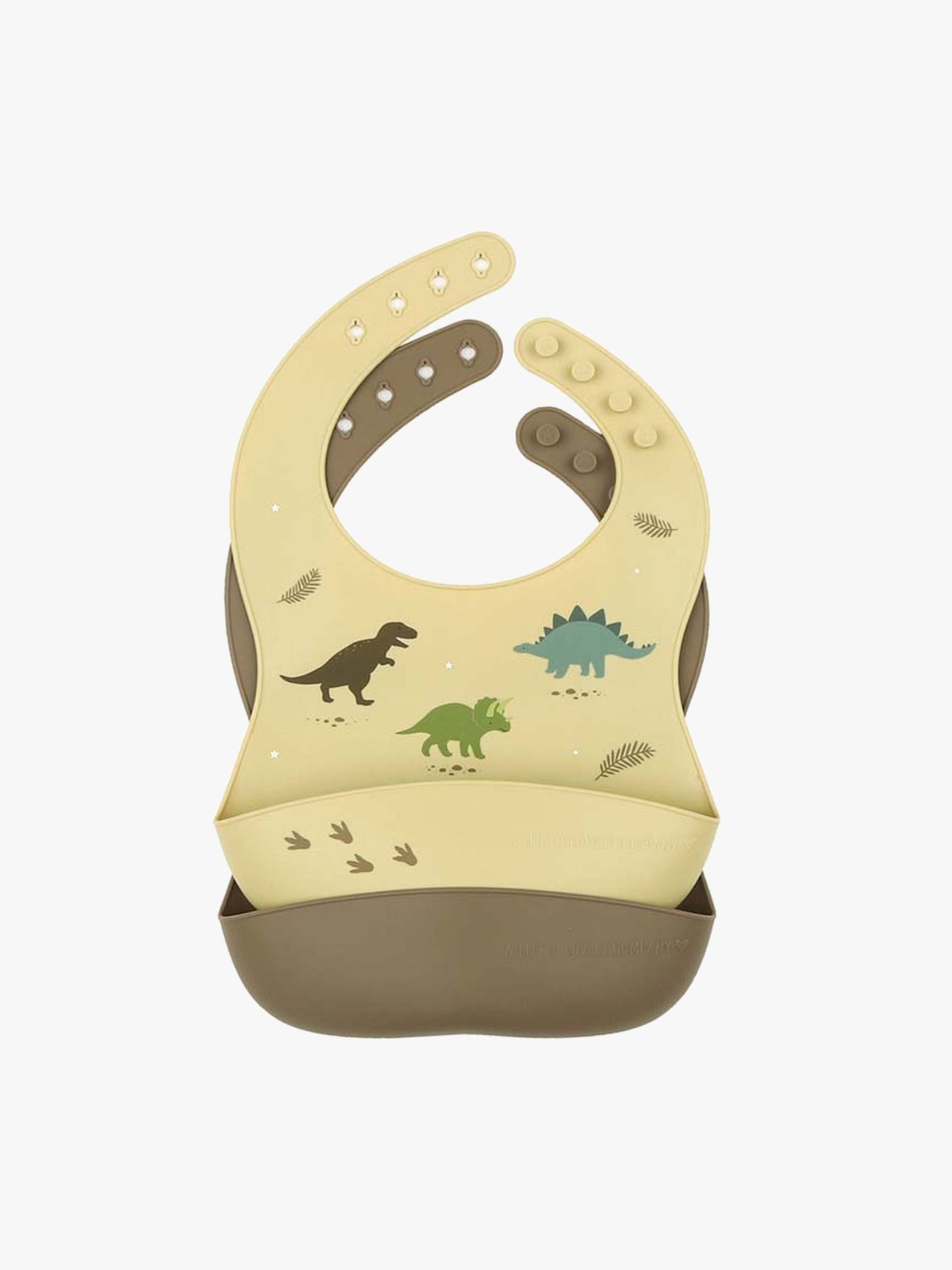 A Little Lovely Company Silikon-Lätzchen 2er-Pack, Forest Friends von A Little Lovely Company