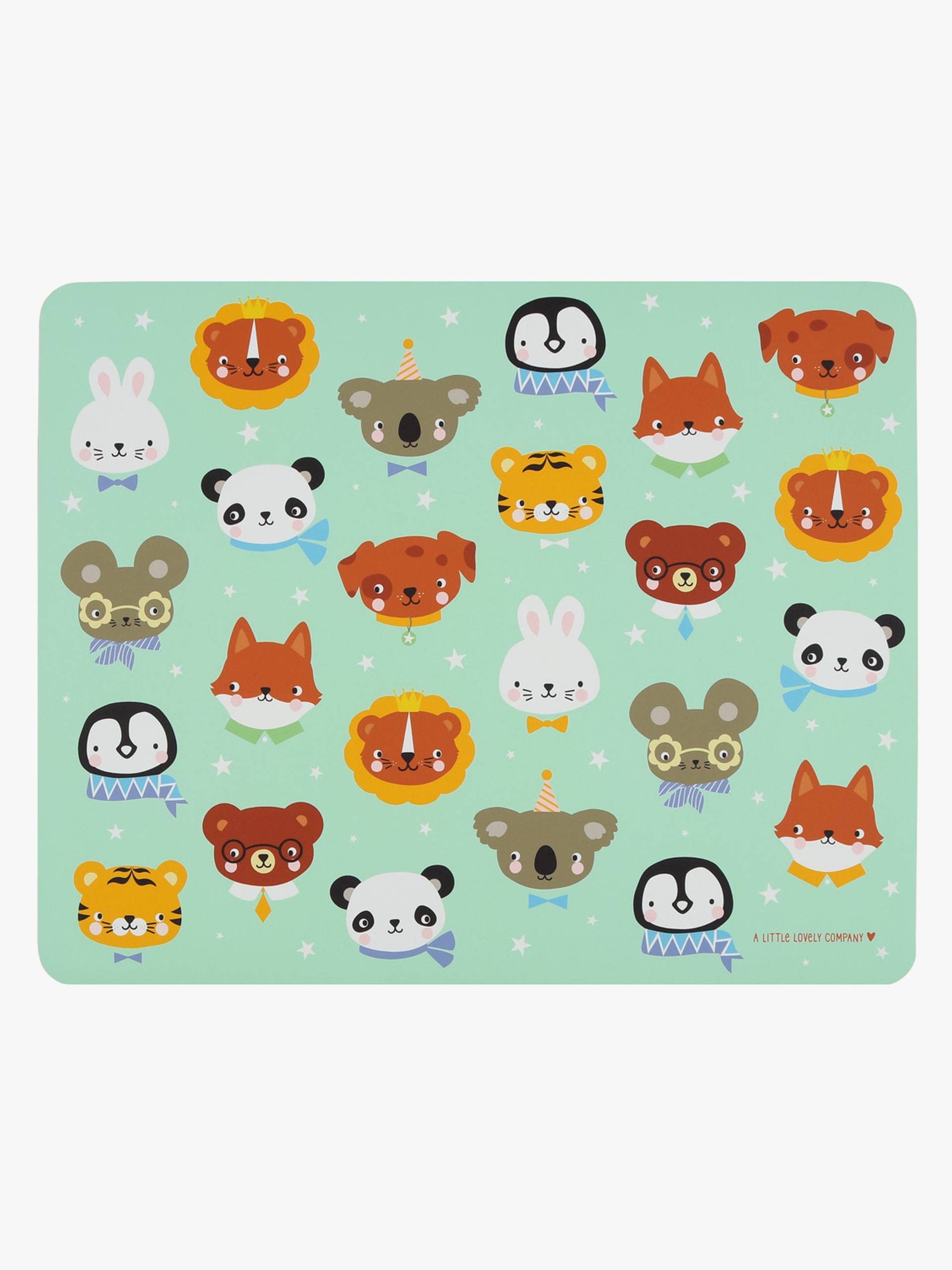 A Little Lovely Company Tischset, Animal Friends A Little Lovely Company Tischset, Animal Friends von A Little Lovely Company