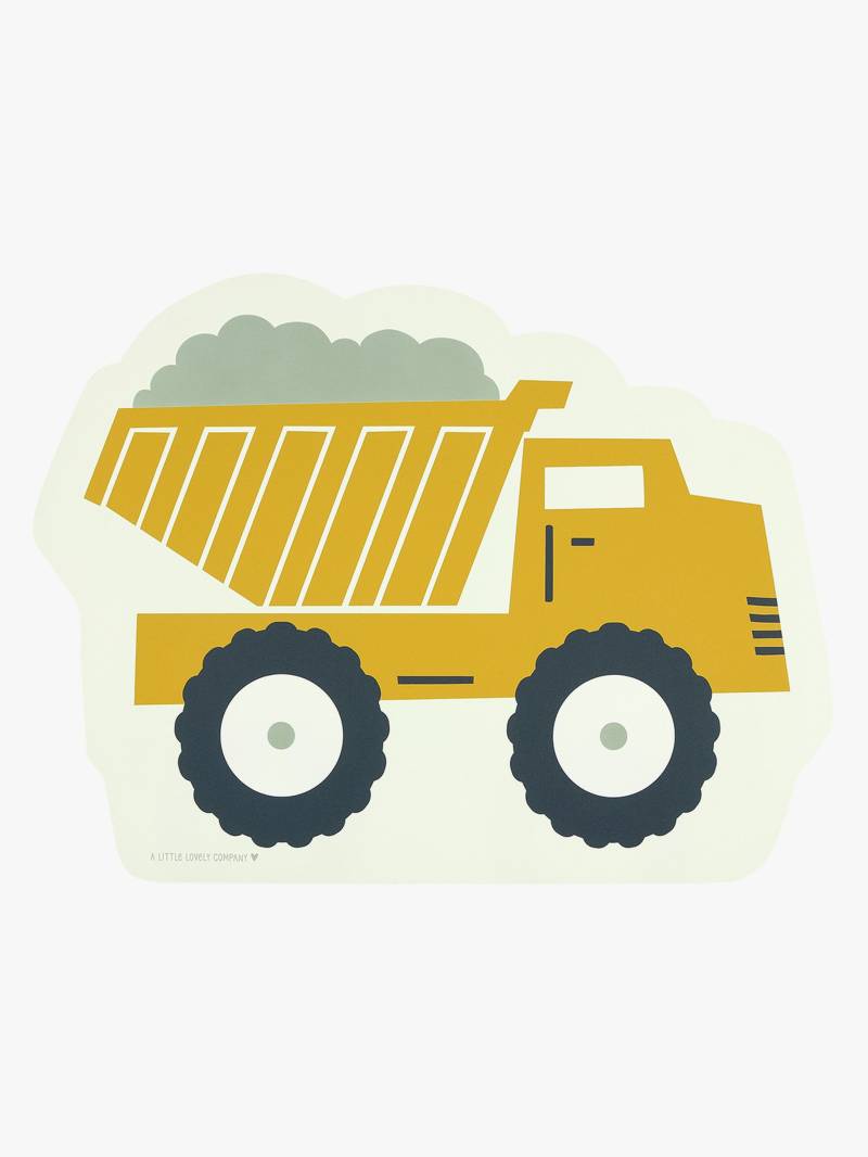 A Little Lovely Company Tischset, Dumptruck A Little Lovely Company Tischset, Dumptruck von A Little Lovely Company