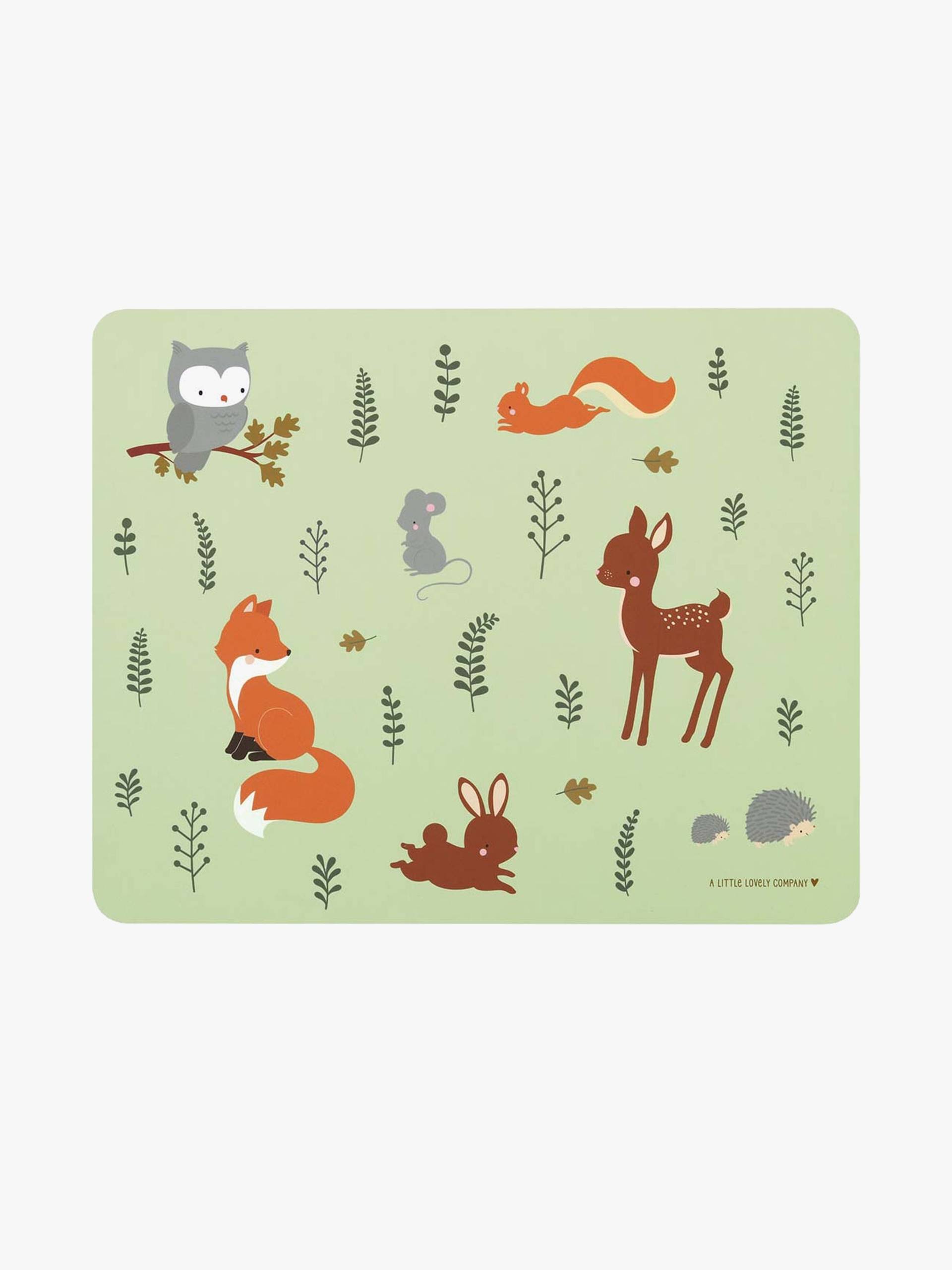 A Little Lovely Company Tischset, Forest Friends A Little Lovely Company Tischset, Forest Friends von A Little Lovely Company