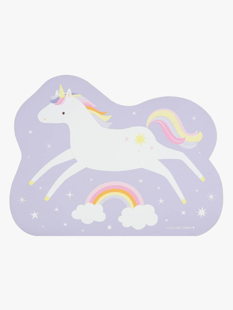 A Little Lovely Company Tischset, Jumping Unicorn A Little Lovely Company Tischset, Jumping Unicorn von A Little Lovely Company