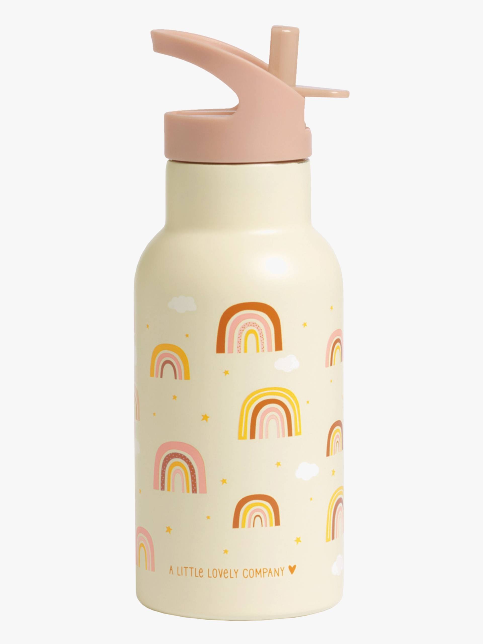 A Little Lovely Company Wasserflasche Regenbögen 350 ml, Beige A Little Lovely Company Wasserflasche Regenbögen 350 ml, Beige von A Little Lovely Company