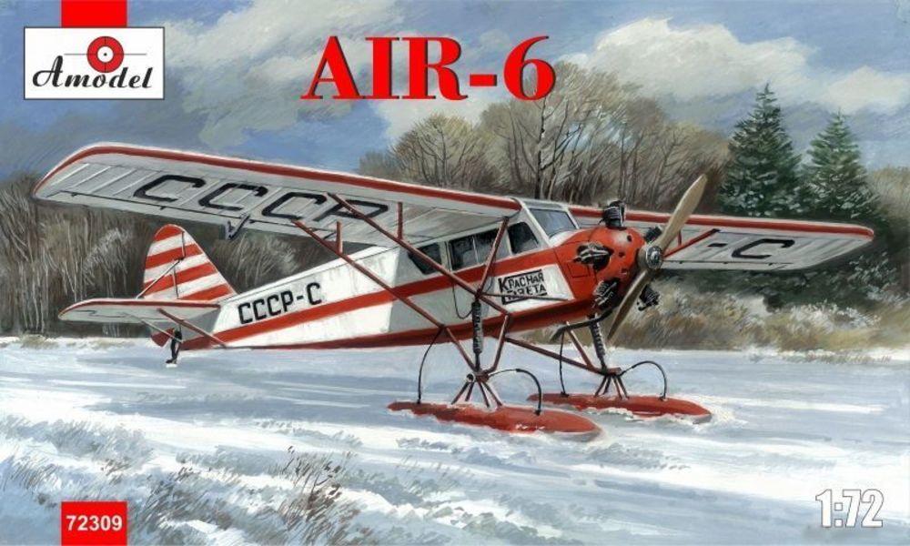 AIR-6 Soviet monoplane on skis AIR-6 Soviet monoplane on skis von A-Model