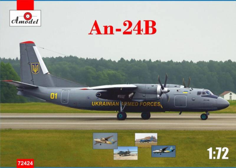 Antonov An-24B - Ukrainian Air Forces von A-Model