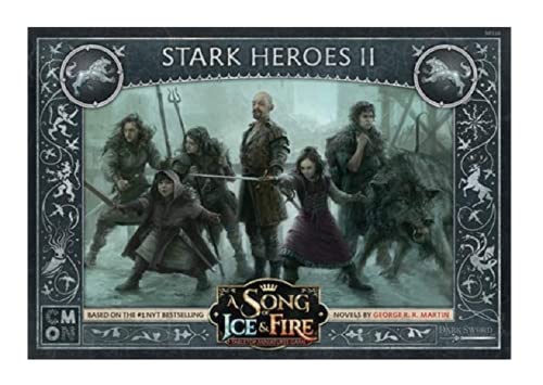 Cool Mini or Not - A Song of Ice and Fire: Stark Heroes II Box - Miniature Game von CMON