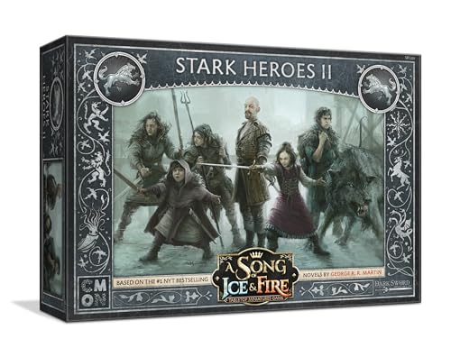 Cool Mini or Not - A Song of Ice and Fire: Stark Heroes II Box - Miniature Game von CMON