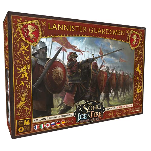 CMON | A Song of Ice & Fire – Gardisten von Haus Lennister | Erweiterung | Tabletop | 2 Spieler | Ab 14+ Jahren | 45+ Minuten | Deutsch | Mehrsprachig von CMON