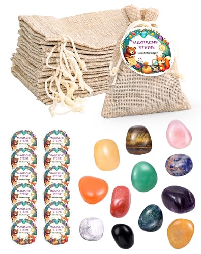 A aBlumen 12 Set Glückssteine für Kinder Glücksbringer Kinder Steine Mitgebsel Kindergeburtstag Geburtstagmitbringsel Magische Steine für Kindergeburtstag Party Einschulung Gastgeschenk Souvenir A aBlumen 12 Set Glückssteine für Kinder Glücksbringer Kinder Steine Mitgebsel Kindergeburtstag Geburtstagmitbringsel Magische Steine für Kindergeburtstag Party Einschulung Gastgeschenk Souvenir von A aBlumen