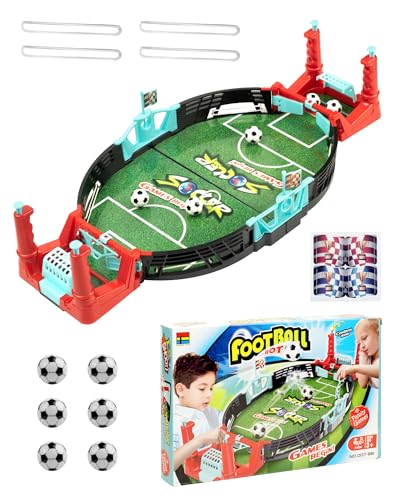 A aBlumen Tischfussball Kinder Mini Tischfussball Fussball Tischspiel für Kinder, Tischfussball Spiel für Jungen ab 4 Jahren, Geschenk für Jungs A aBlumen Tischfussball Kinder Mini Tischfussball Fussball Tischspiel für Kinder, Tischfussball Spiel für Jungen ab 4 Jahren, Geschenk für Jungs von A aBlumen