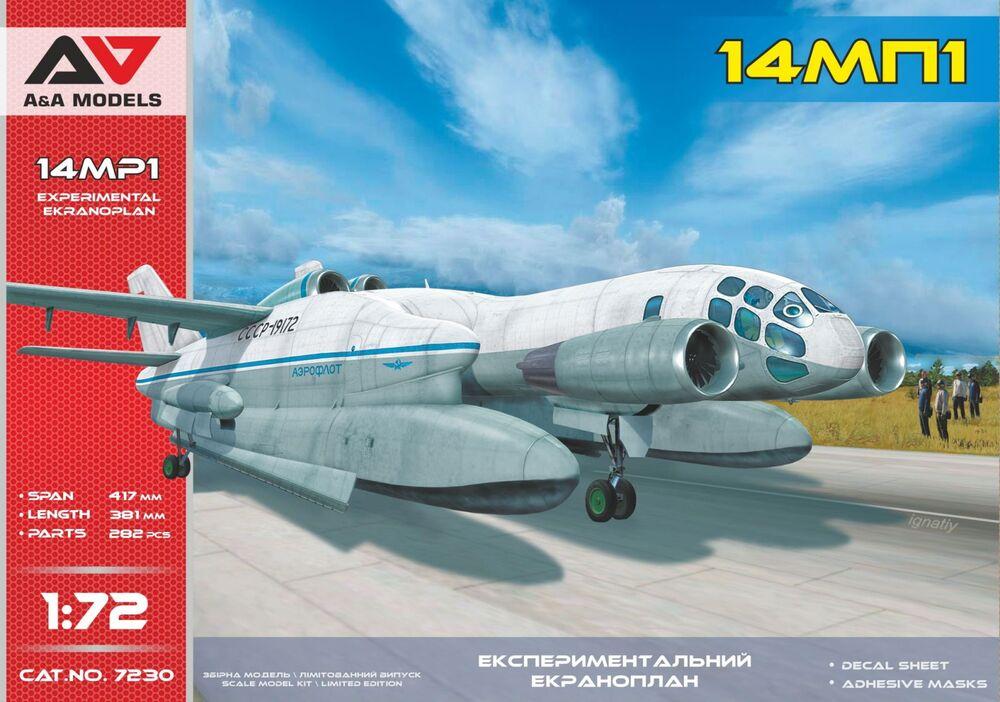 (VVA)14M1P experim.ekranoplan von A&A Models