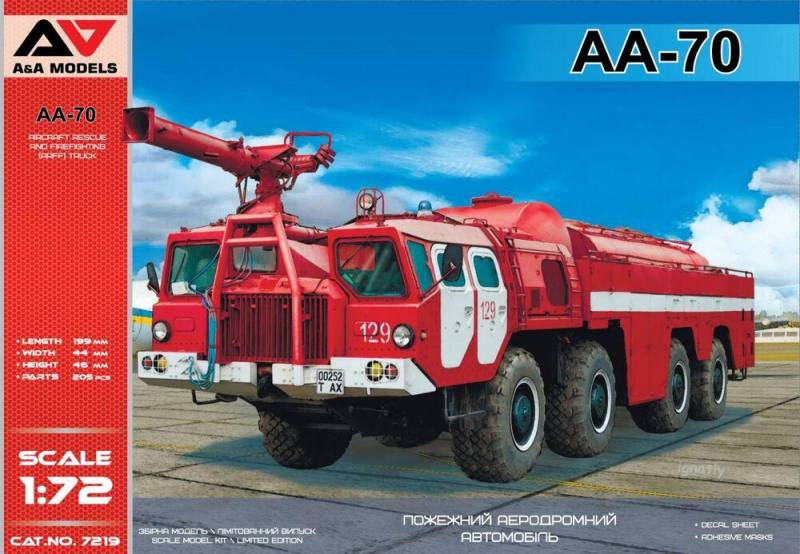 AA-70 Airport Firefighting truck AA-70 Airport Firefighting truck von A&A Models