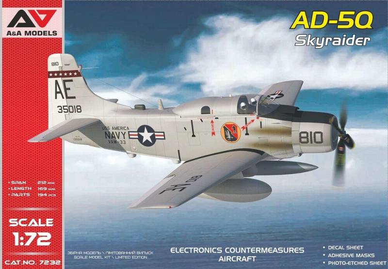AD-5Q SkyRaider( el.countermeasures ver.) von A&A Models