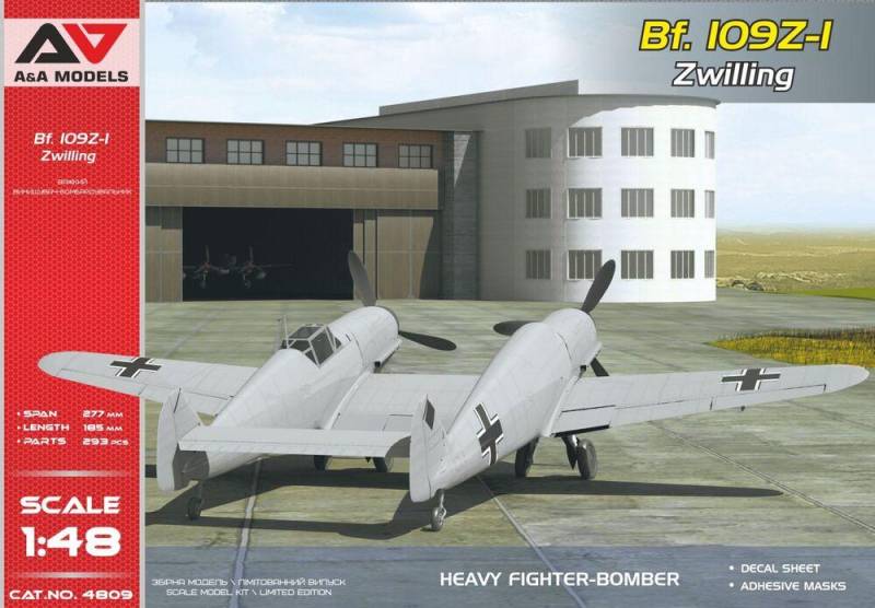 Bf.109 Z-1 Zwilling heavy fighter-bomber Bf.109 Z-1 Zwilling heavy fighter-bomber von A&A Models