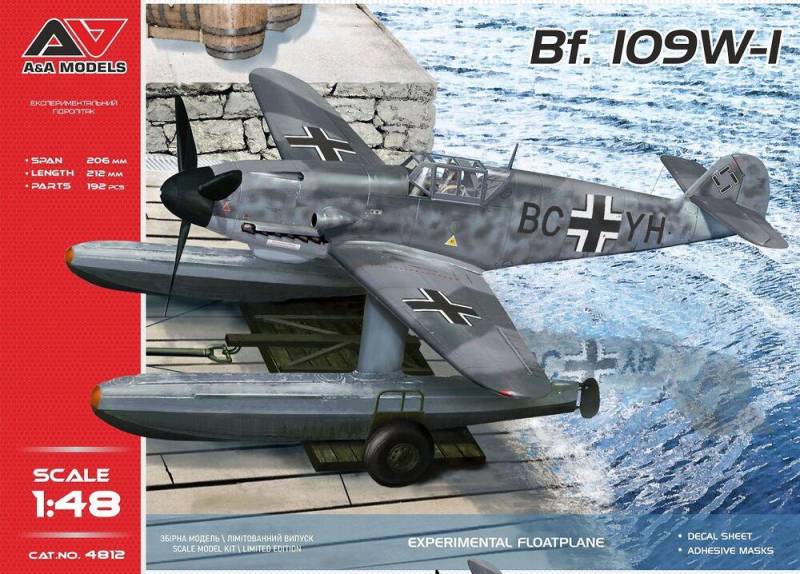 Bf.109W-1 experim.floatplane Bf.109W-1 experim.floatplane von A&A Models