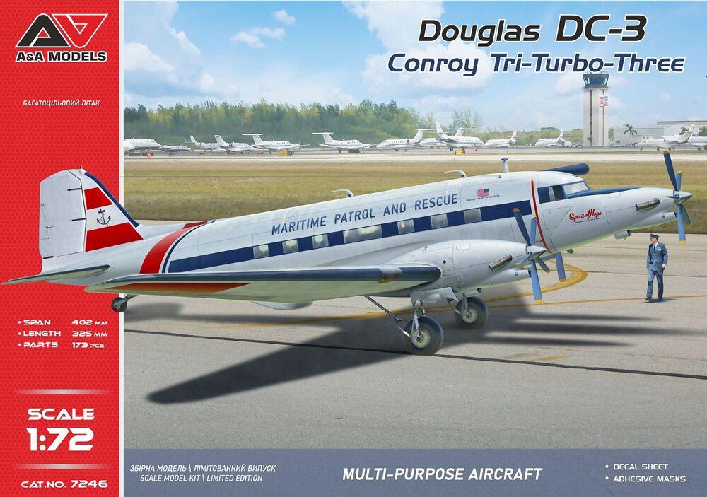 Conroy Tri-Turbo-3 (DC-3 Trimotor) von A&A Models